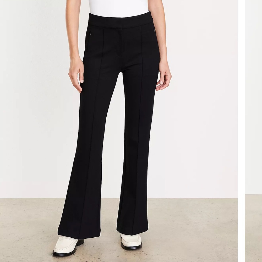 Loft Versa Ponte Deluxe Flare Pants